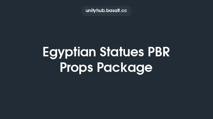 Egyptian Statues PBR Props Package Thumbnail