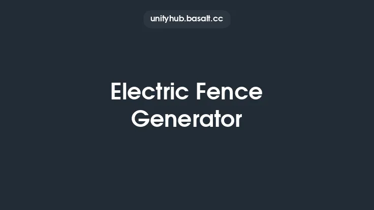 Electric Fence Generator Thumbnail