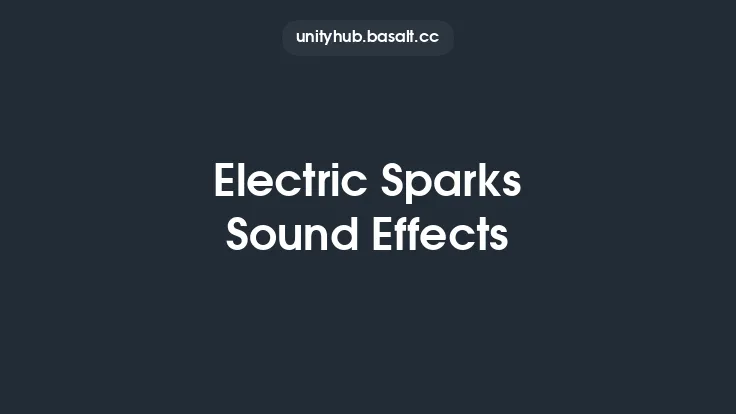 Electric Sparks Sound Effects Thumbnail