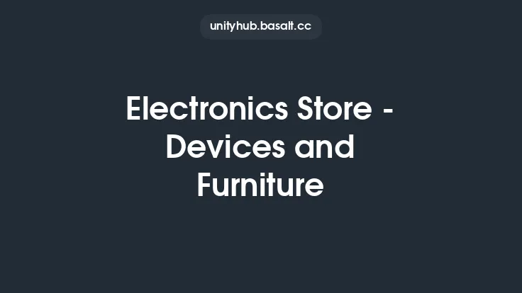 Electronics Store - Devices and Furniture Thumbnail