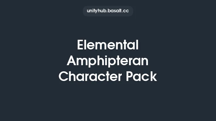 Elemental Amphipteran Character Pack Thumbnail