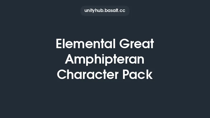 Elemental Great Amphipteran Character Pack Thumbnail