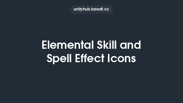 Elemental Skill and Spell Effect Icons Thumbnail