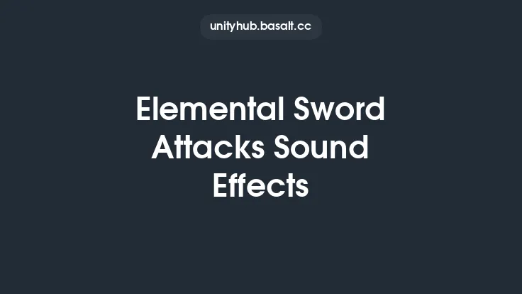 Elemental Sword Attacks Sound Effects Thumbnail