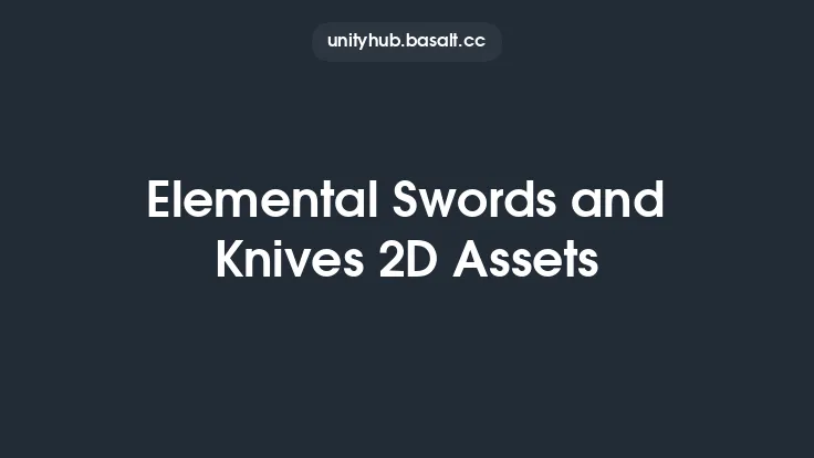 Elemental Swords and Knives 2D Assets Thumbnail