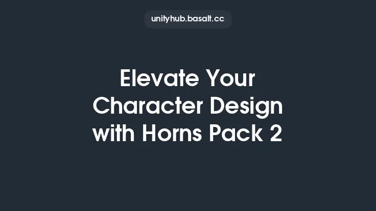Elevate Your Character Design with Horns Pack 2 Thumbnail