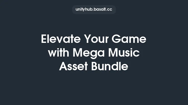 Elevate Your Game with Mega Music Asset Bundle Thumbnail