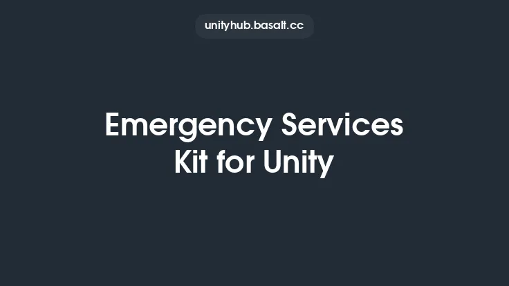 Emergency Services Kit for Unity Thumbnail