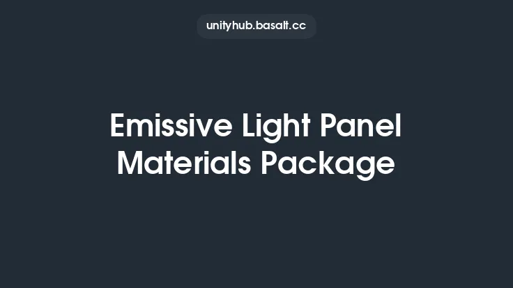 Emissive Light Panel Materials Package Thumbnail