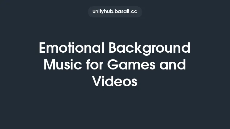 Emotional Background Music for Games and Videos Thumbnail