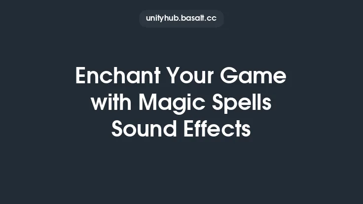 Enchant Your Game with Magic Spells Sound Effects Thumbnail