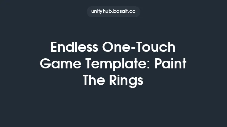 Endless One-Touch Game Template: Paint The Rings Thumbnail