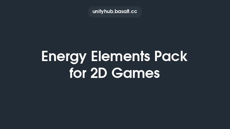 Energy Elements Pack for 2D Games Thumbnail