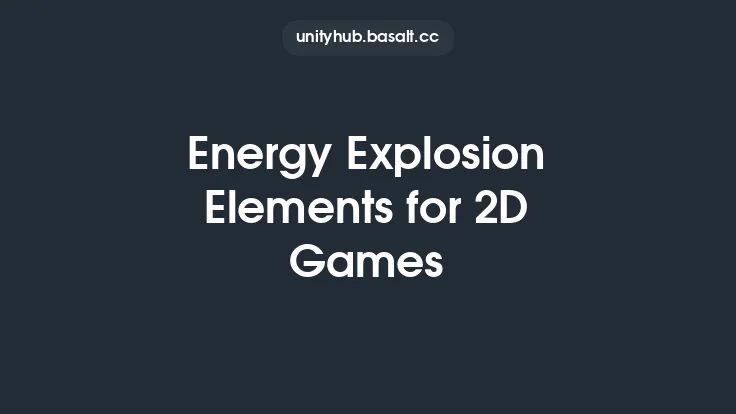 Energy Explosion Elements for 2D Games Thumbnail