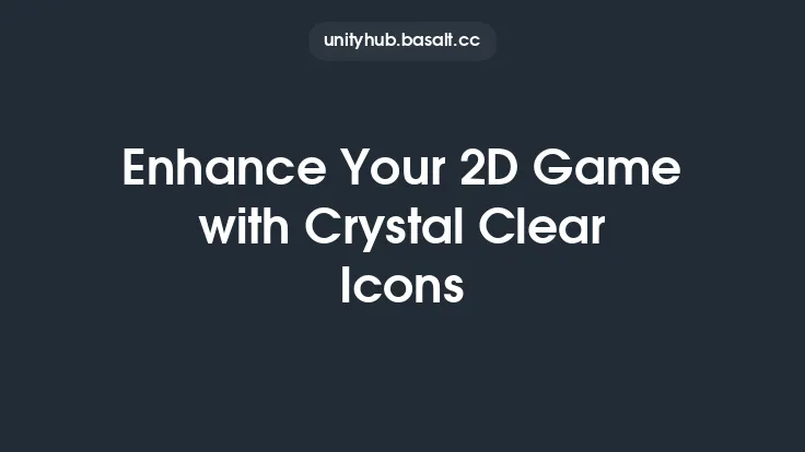 Enhance Your 2D Game with Crystal Clear Icons Thumbnail