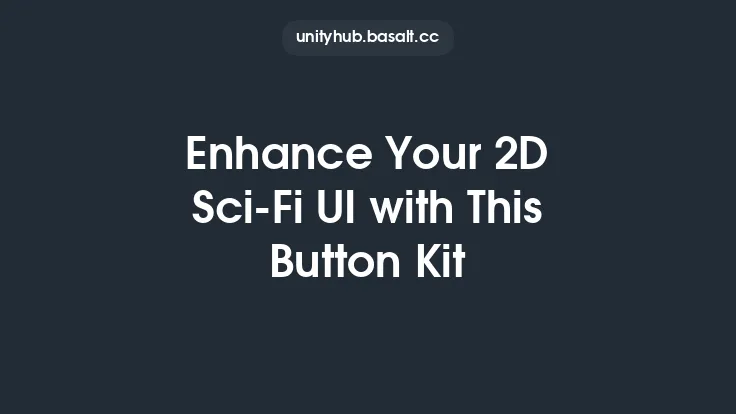 Enhance Your 2D Sci-Fi UI with This Button Kit Thumbnail