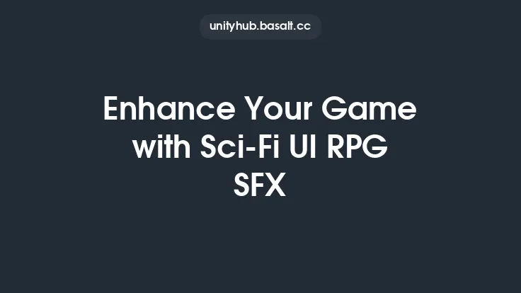 Enhance Your Game with Sci-Fi UI RPG SFX Thumbnail