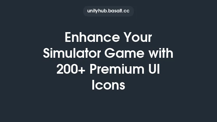 Enhance Your Simulator Game with 200+ Premium UI Icons Thumbnail