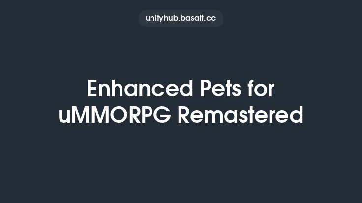 Enhanced Pets for uMMORPG Remastered Thumbnail