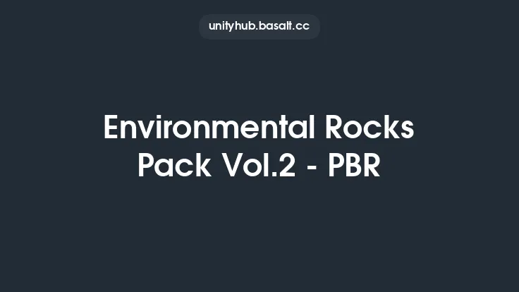 Environmental Rocks Pack Vol.2 - PBR Thumbnail