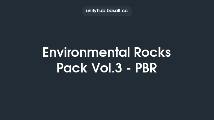 Environmental Rocks Pack Vol.3 - PBR Thumbnail