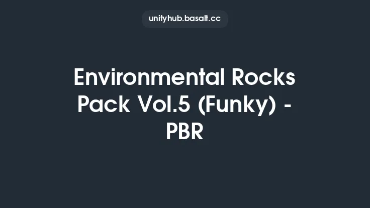 Environmental Rocks Pack Vol.5 (Funky) - PBR Thumbnail