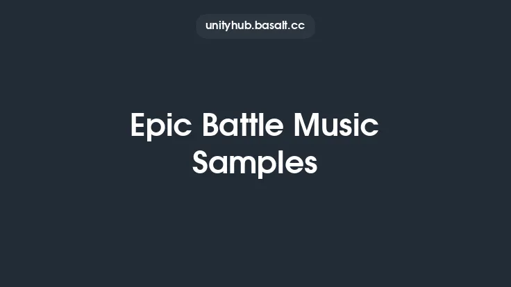Epic Battle Music Samples Thumbnail