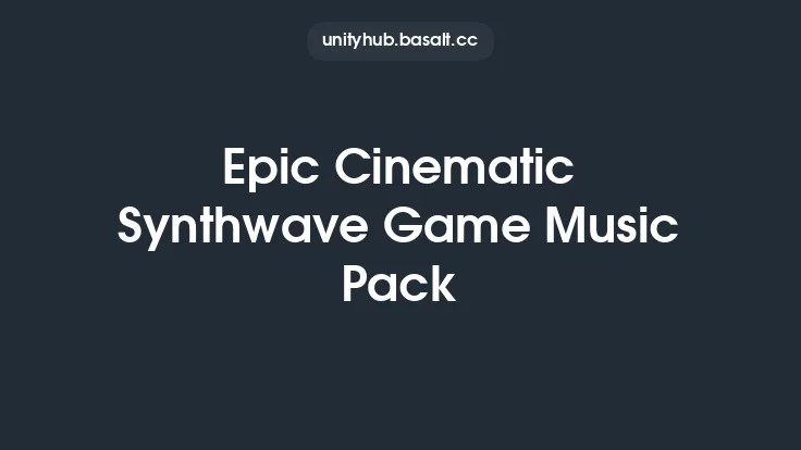 Epic Cinematic Synthwave Game Music Pack Thumbnail