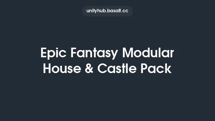 Epic Fantasy Modular House & Castle Pack Thumbnail