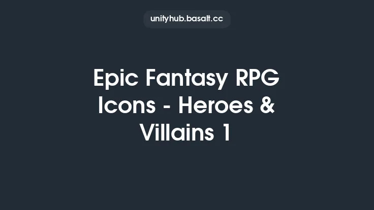 Epic Fantasy RPG Icons - Heroes & Villains 1 Thumbnail
