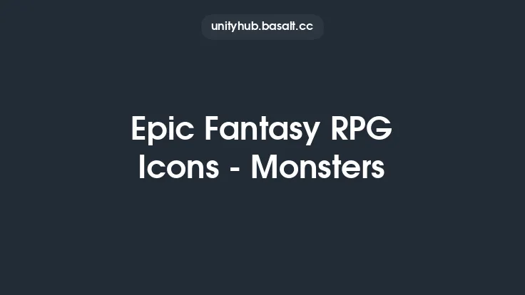 Epic Fantasy RPG Icons - Monsters Thumbnail