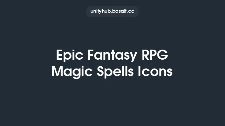 Epic Fantasy RPG Magic Spells Icons Thumbnail
