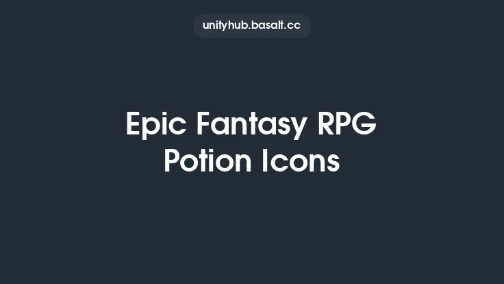Epic Fantasy RPG Potion Icons Thumbnail