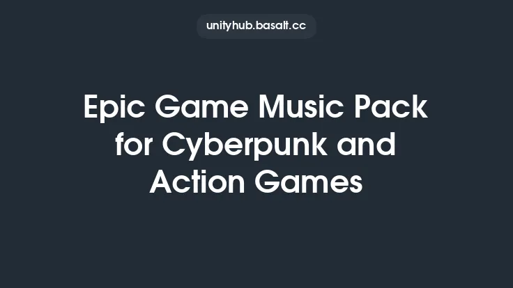 Epic Game Music Pack for Cyberpunk and Action Games Thumbnail
