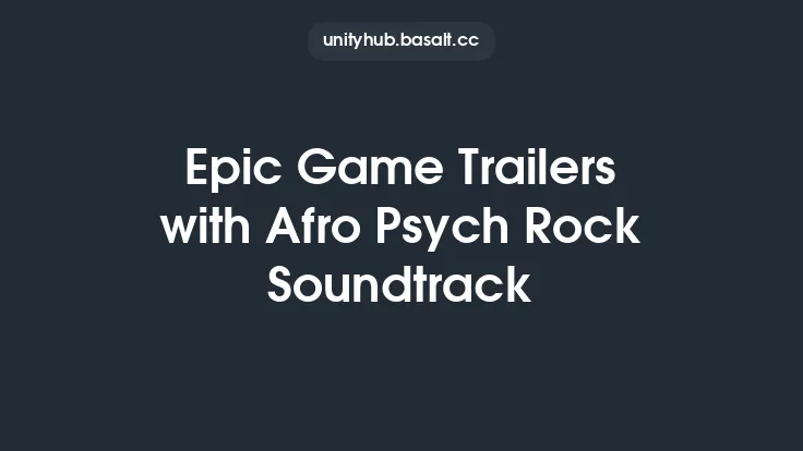 Epic Game Trailers with Afro Psych Rock Soundtrack Thumbnail