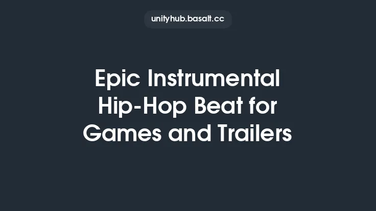 Epic Instrumental Hip-Hop Beat for Games and Trailers Thumbnail