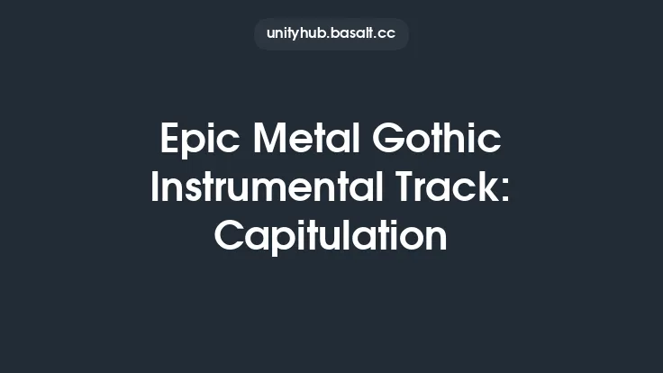 Epic Metal Gothic Instrumental Track: Capitulation Thumbnail