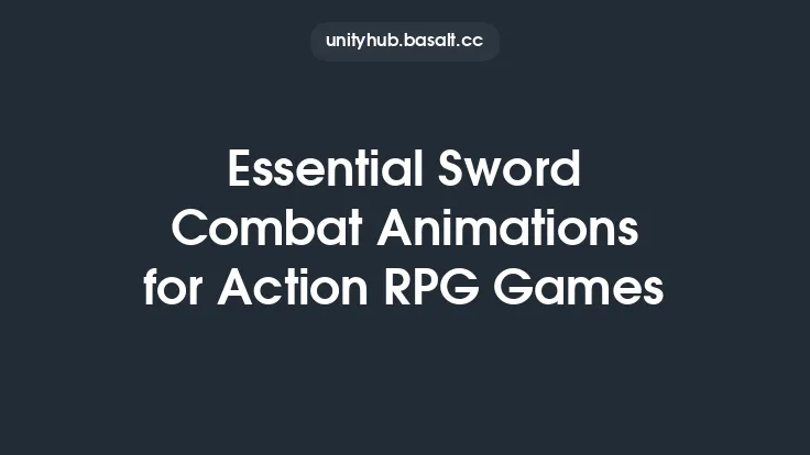 Essential Sword Combat Animations for Action RPG Games Thumbnail