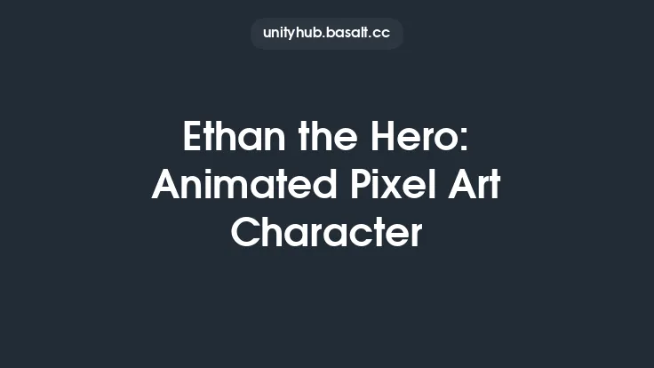 Ethan the Hero: Animated Pixel Art Character Thumbnail
