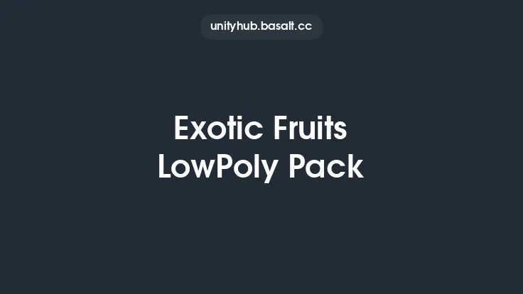 Exotic Fruits LowPoly Pack Thumbnail