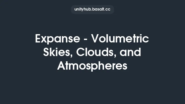 Expanse - Volumetric Skies, Clouds, and Atmospheres Thumbnail