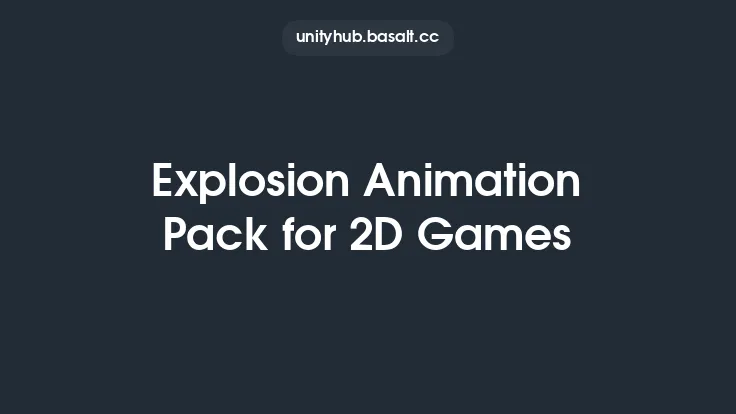 Explosion Animation Pack for 2D Games Thumbnail