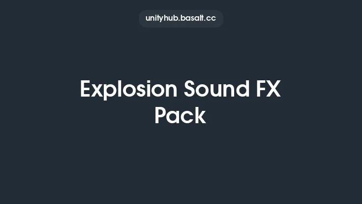 Explosion Sound FX Pack Thumbnail