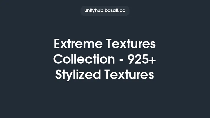 Extreme Textures Collection - 925+ Stylized Textures Thumbnail