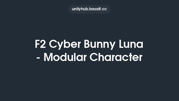 F2 Cyber Bunny Luna - Modular Character Thumbnail