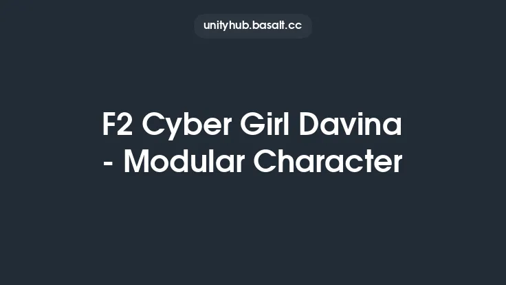 F2 Cyber Girl Davina - Modular Character Thumbnail