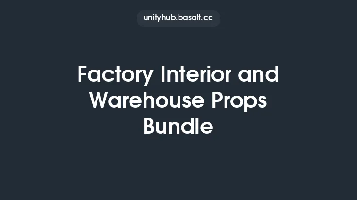 Factory Interior and Warehouse Props Bundle Thumbnail