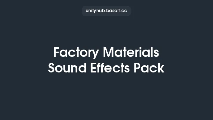 Factory Materials Sound Effects Pack Thumbnail