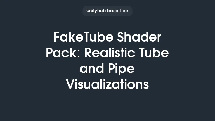FakeTube Shader Pack: Realistic Tube and Pipe Visualizations Thumbnail