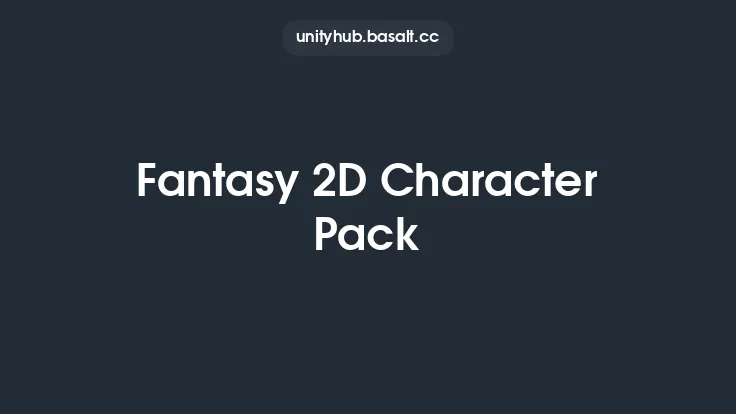 Fantasy 2D Character Pack Thumbnail